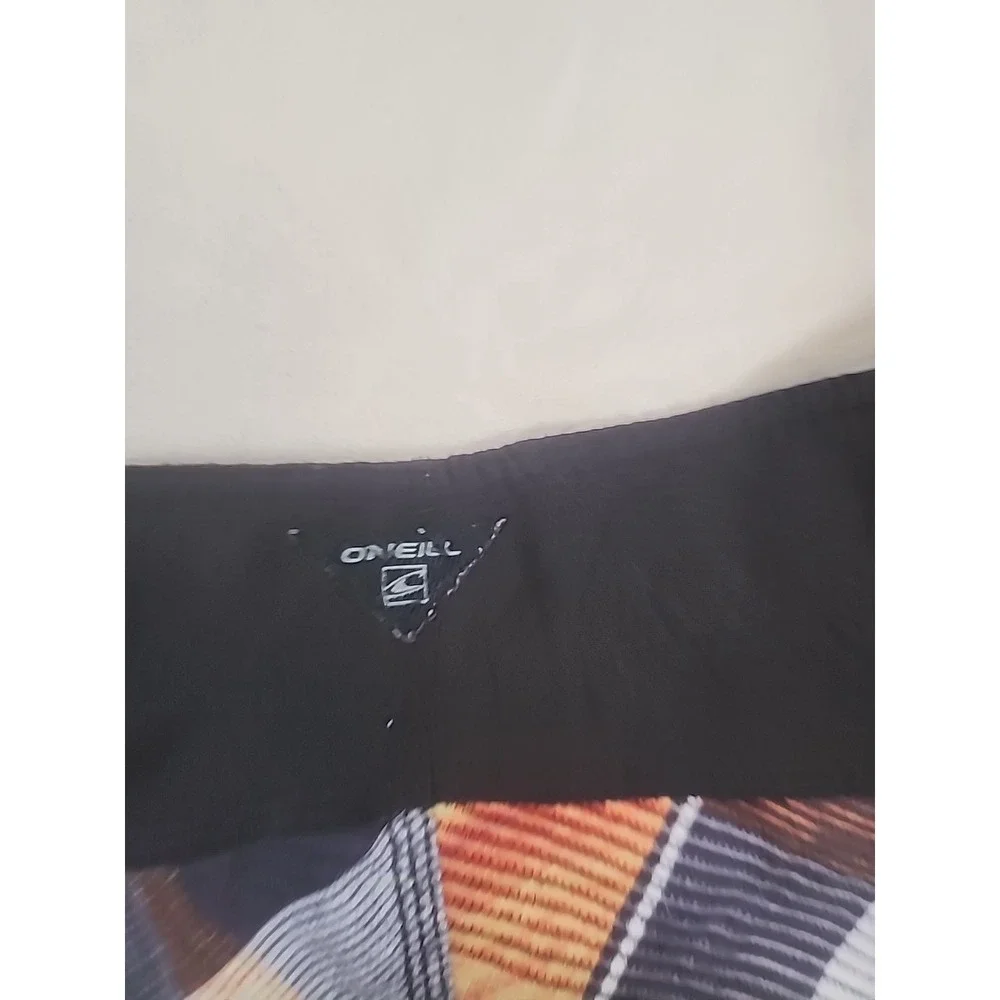 Oneill Swim Trunks Orange‎ Black Size 33